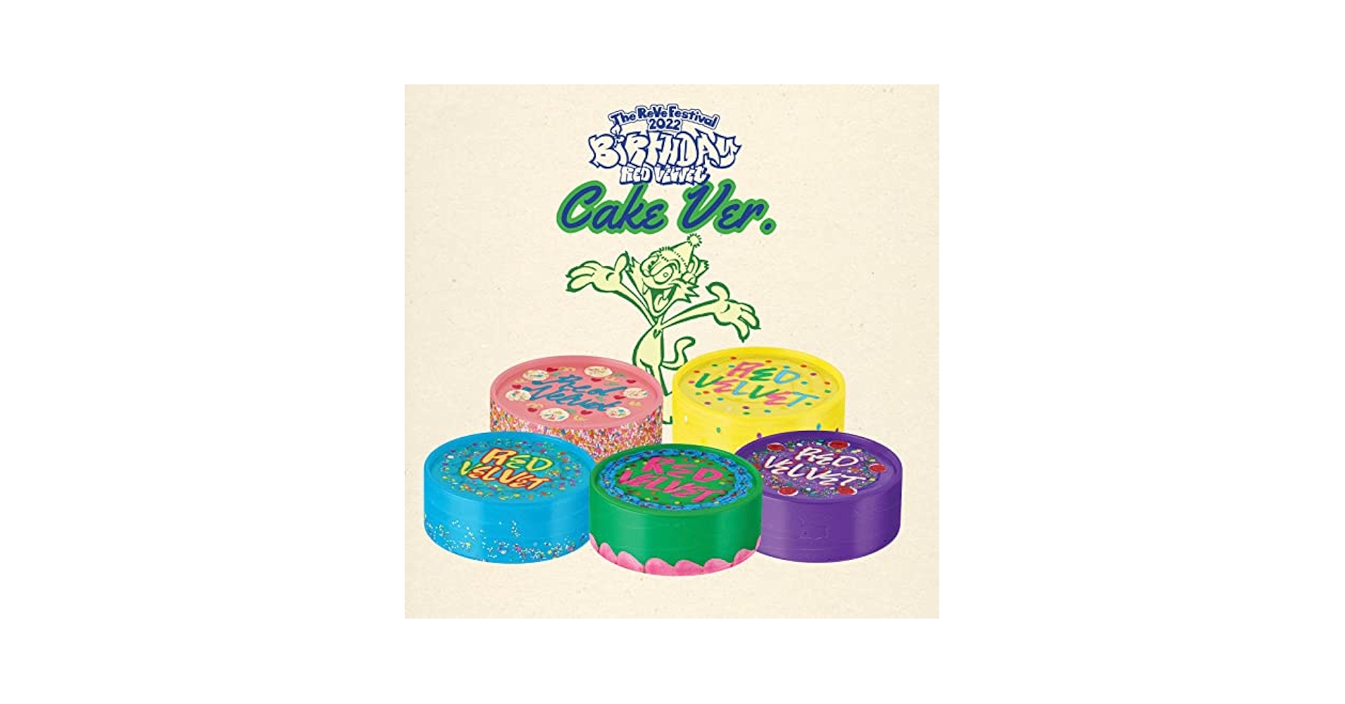 Red Velvet レドベル Birthday cake ver アイリン Red Velvet The ReVe Festival 2022 : Birthday 8th Mini Album